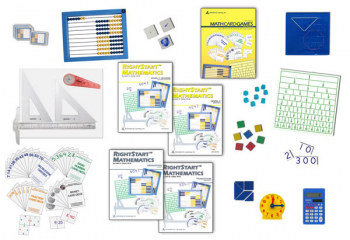 RightStart Mathematics Starter Kit Level C with AL Abacus Standard (1st Edition)