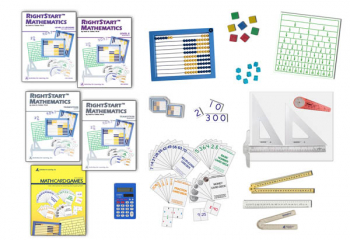 RightStart Mathematics Starter Kit Level E with AL Abacus Standard (1st Edition)