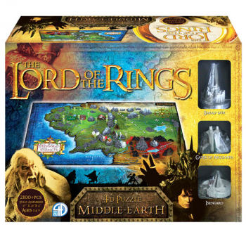 Lord of the Rings Middle Earth 4D Puzzle