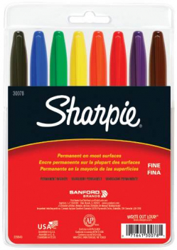 Sharpie Fine Classic - 8-Color Pouch