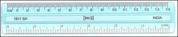 6" Pocket Ruler
