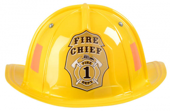Junior Firefighter Helmet - Yellow