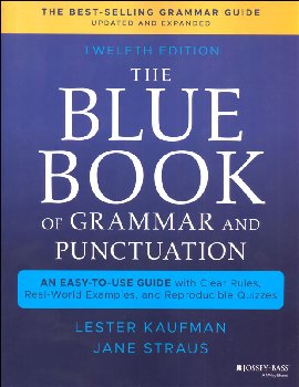 Blue Book of Grammar and Punctuation 12th ed