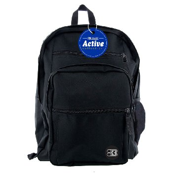 Black Active Backpack 17"
