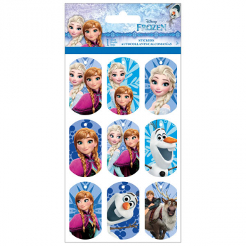Frozen Lenticular Stickers - 9 Tags
