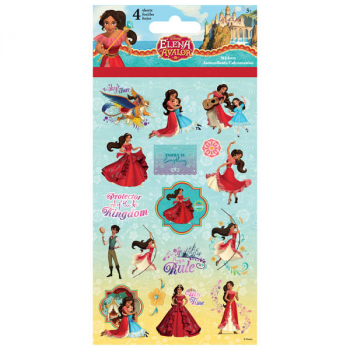 Princess Elena Standard Stickers (4 Sheet)