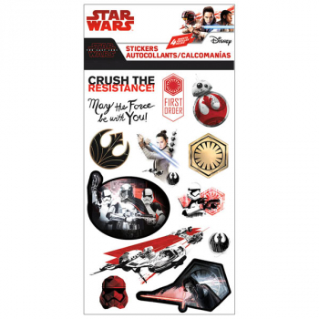 Star Wars 8 Standard Stickers (4 Sheet)