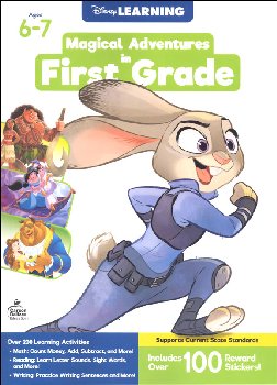Magical Adventures in First Grade (Disney Learning Workbook)