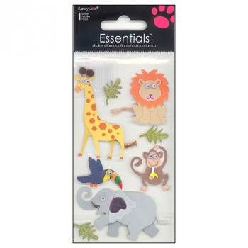 Zoo Animals Essentials Stickers