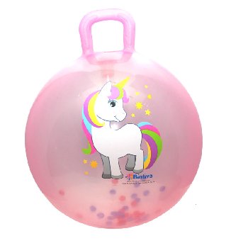 Unicorn Hippity Hop Ball - Pink