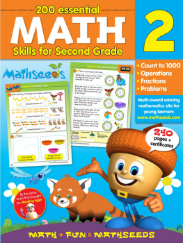 Mathseeds Math Workbook Grade 2