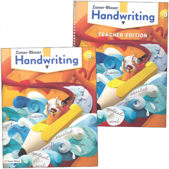 Zaner-Bloser Handwriting Grade 3 Home School Bundle - Student Edition/Teacher Edition (2020 edition)