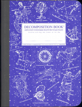 Celestial (7.5" x 9.75") Decomposition Book - College Ruled