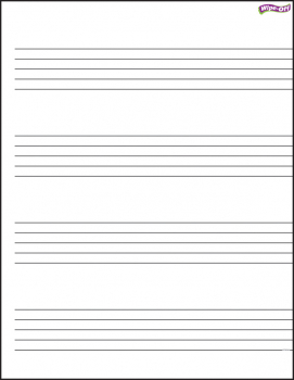 Music Staff Paper Wipe-Off Chart | Trend Enterprises