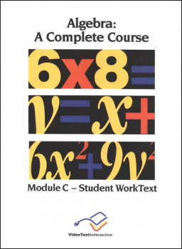 Algebra Module C WorkText