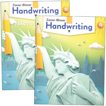 Zaner-Bloser Handwriting Grade 6 Homeschool Bundle - Student Edition/Practice Masters (2020 edition)