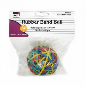 Rubber Band Ball (2.95" x 0.125") assorted colors