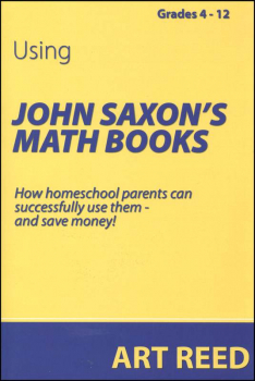 Using John Saxon's Math Books