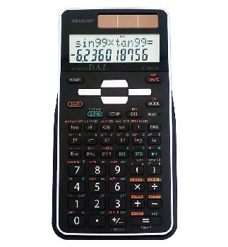 Sharp Scientific Calculator with 2 Line Display