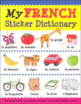 My French Sticker Dictionary (Foreign Language Sticker Dictionary)