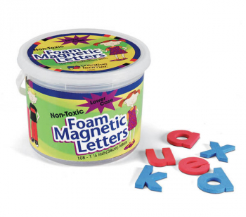 Foam Magnetic Letters - Lower Case (1 1/2")