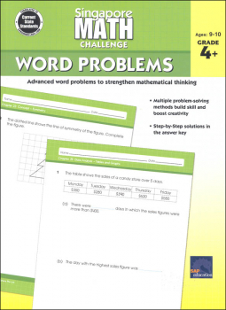 Singapore Math Challenge: Word Problems Grades 4+