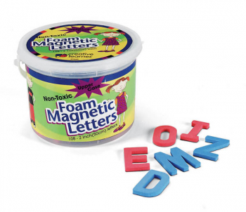 Foam Magnetic Letters - Upper Case (2")