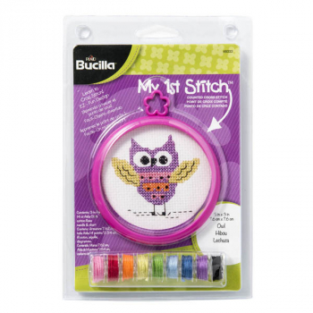 My 1st Stitch Mini Kit - Owl-B (3")