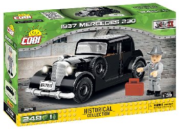 1937 Mercedes 230 - 248 pieces (World War II Historical Collection)