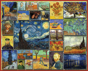 Great Painters: Vincent van Gogh Puzzle - 1000 pieces