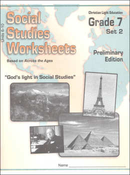 Social Studies 700 Across the Ages Student Worksheets 2