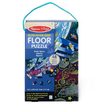 Outer Space Glow in the Dark Floor Puzzle