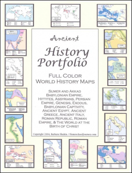 Ancient History Portfolio Full Color Maps