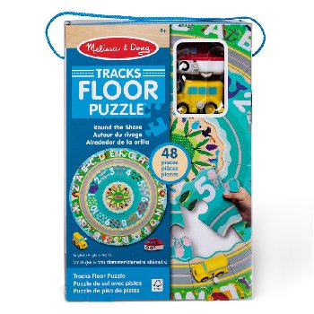 Round the Shore Tracks Floor Puzzle & Play Set