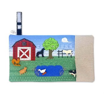 Tiny Worlds Portable Playmats - Farmyard Acres