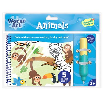 Water Art Book: Animals