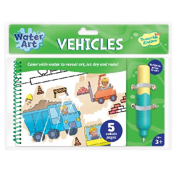 Water Art Book: Vehicles