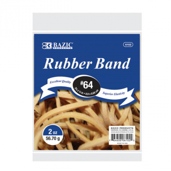 Rubber Bands - #64 (3.5" x .25")
