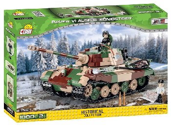 Panzer VI Ausf.B Konigstiger - 1000 pieces (World War II Historical Collection)