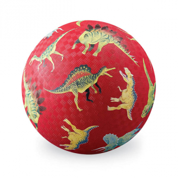 Dinosaurs Red Playground Ball - 5 inch
