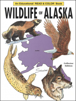 Wildlife of Alaska Coloring Book