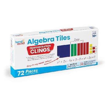 Algebra Tiles Demo Clings (Manipulative Clings)