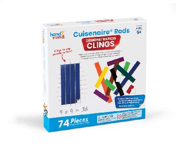 Cuisenaire Rods Demo Clings (Manipulative Clings)