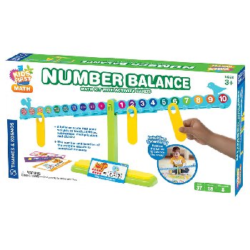 Number Balance Math Kit with Activity Cards (Kids First Math)
