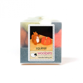 Needle Felting Kit: Squirrel