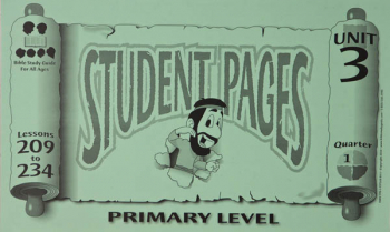 Primary Student Pages for Lessons 209-234