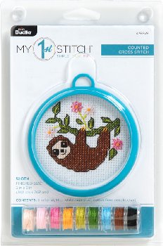 My 1st Stitch Mini Kit - Sloth (3")