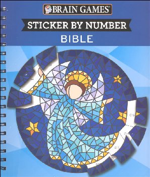 Sticker by Number - Bible (Brain Games)
