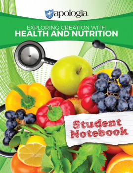 Exploring Creation with Health and Nutrition Student Notebook