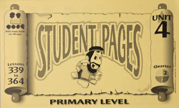 Primary Student Pages for Lessons 339-364